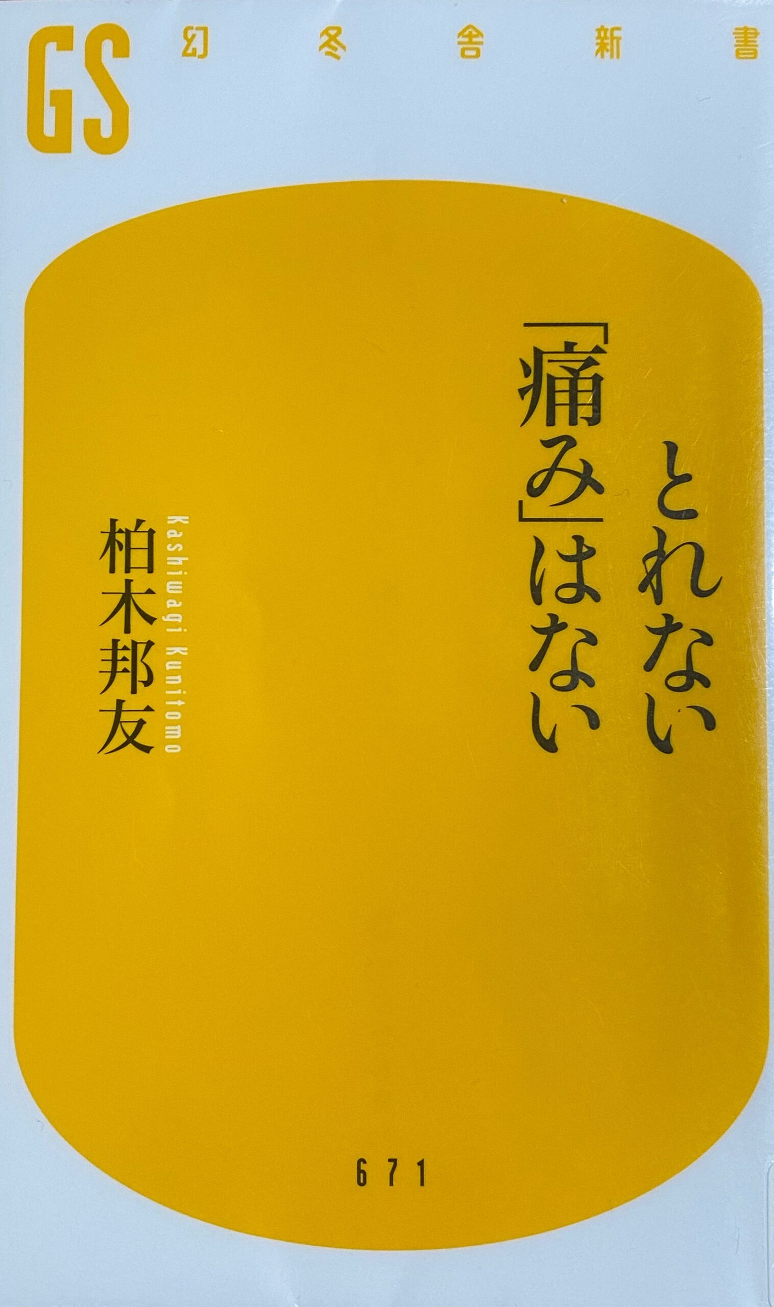 書籍：とれない「痛み」はない