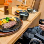 看護師　外出同行　外出付き添い　サポート　焼肉屋　広島市　介護保険適応外サービス　保険外自費サービス　　